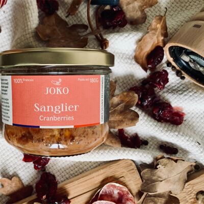 Terrine de Sanglier aux Cranberries