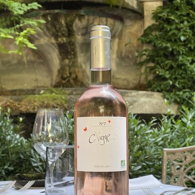 Vin Rosé N°7, IGP Coteaux du Pont du Gard 2021 BIO, Vegan