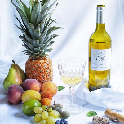 Vin Sauvignon N°7, IGP Coteaux du Pont du Gard 2021 CAB, Vegan