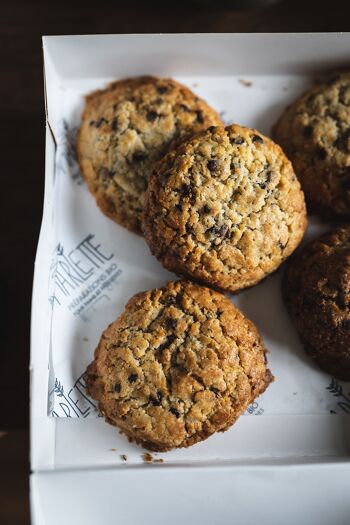 Préparation pour gâteaux bio : Cookies pépites de chocolat & sésame - pour 8 cookies - 350g 3