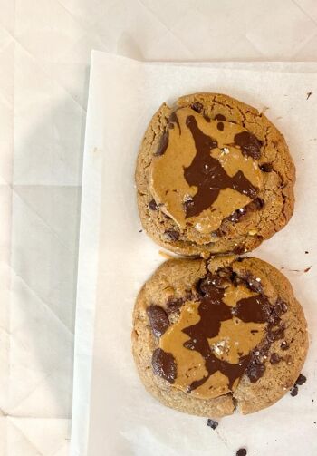 Préparation pour gâteaux bio : Cookies pépites de chocolat & sésame - pour 8 cookies - 350g 4