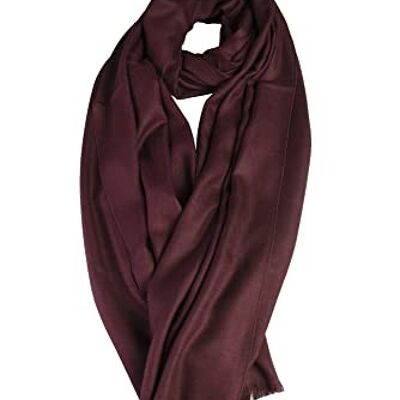 Scarf One Size 85 x 190 cm - New Collection 2023 Helsinki Bordeaux