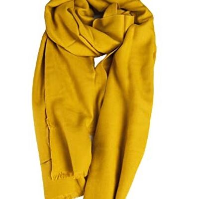 Scarf One size 85 x 190 cm - New Collection 2023 Helsinki Mustard