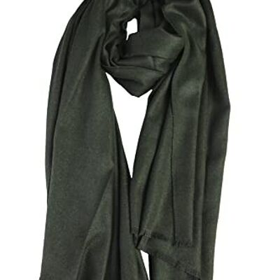 Foulard Taille Unique 85 x 190 cm - Nouvelle Collection 2023 Helsinki Vert Olive