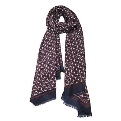 Scarf One Size 85 x 190 cm - New Collection 2023 Atene Bordeaux