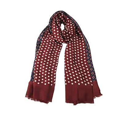 Scarf One Size 85 x 190 cm - New Collection 2023 Warsaw Red