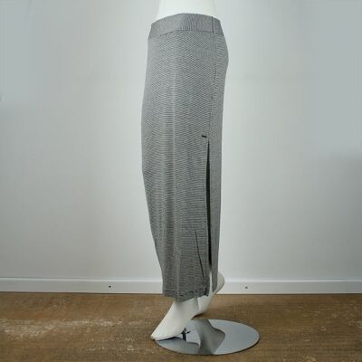 Jersey skirt striped dark gray | PUTTING MASTER