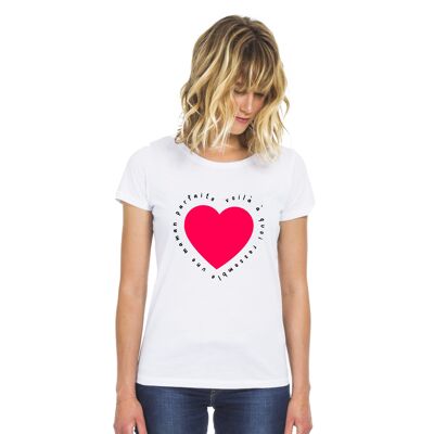 T-SHIRT BIANCA ECCO COME SEMBRA UNA MAMMA PERFETTA