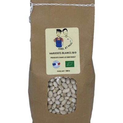 Organic White Beans 500g