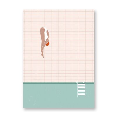 Pool - Art Poster | Greeting Card