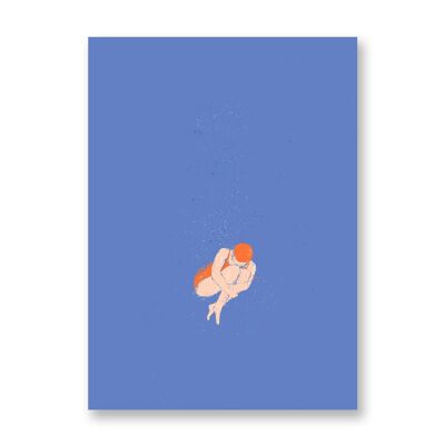 In the depths of my being - Art Poster | Greeting Card