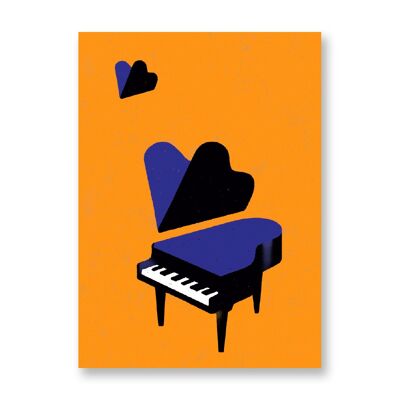 Jazz - Affiche d'art | Carte de voeux