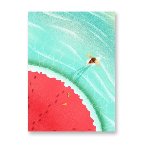Summer vibes - Art Poster | Greeting Card