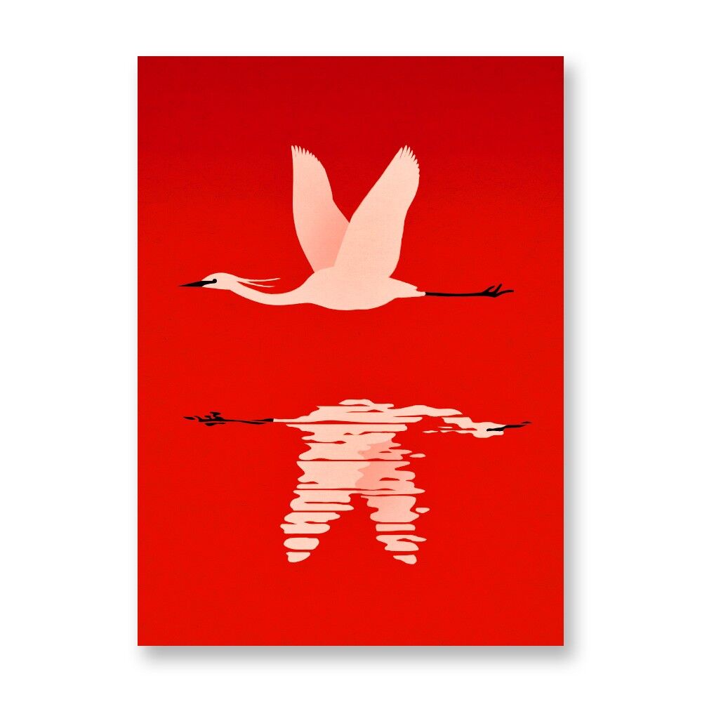 Volo pindarico - Poster artistico | Biglietto d'auguri