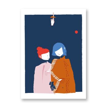 Saint-Valentin - Affiche d'art | Carte de voeux 1