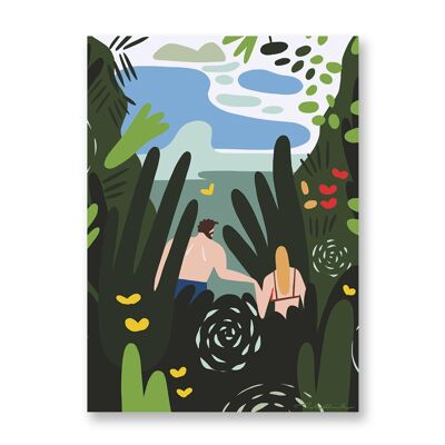 Wald - Kunstposter | Grußkarte