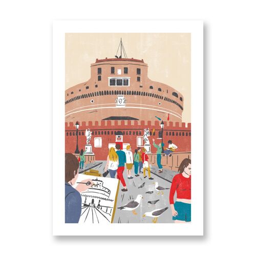 Rome - Art Poster | Greeting Card