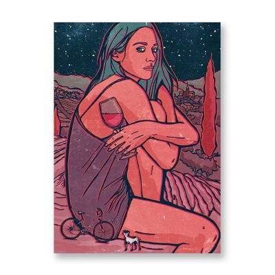 Marion - Art Poster | Greeting Card