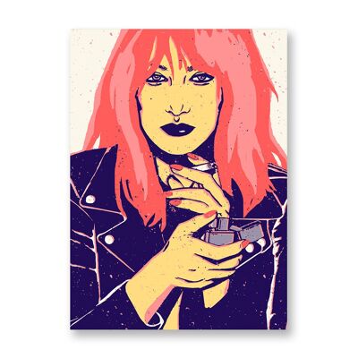 Lisa - Affiche d'art | Carte de voeux