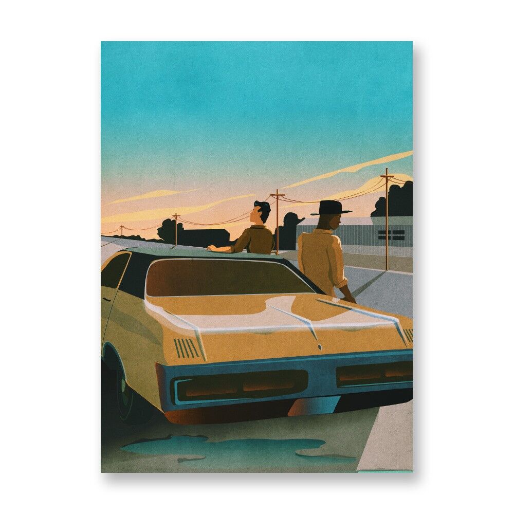 Hap & Leonard - Poster Artistico | Biglietto d'auguri