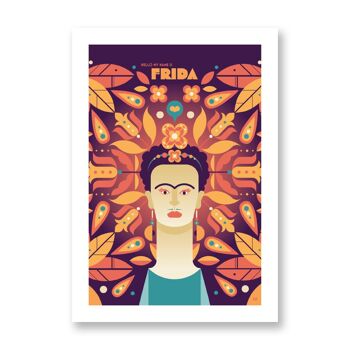 Frida - Affiche d'art | Carte de voeux 3