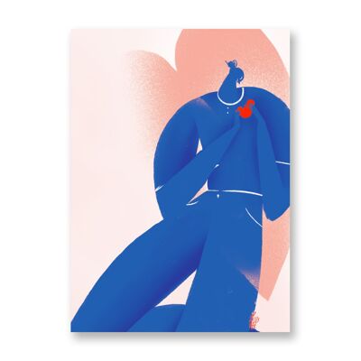 Dad - Art Poster | Greeting Card