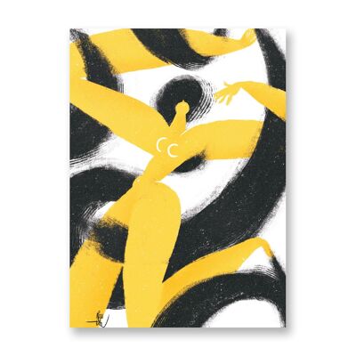 Dance - Art Poster | Greeting Card