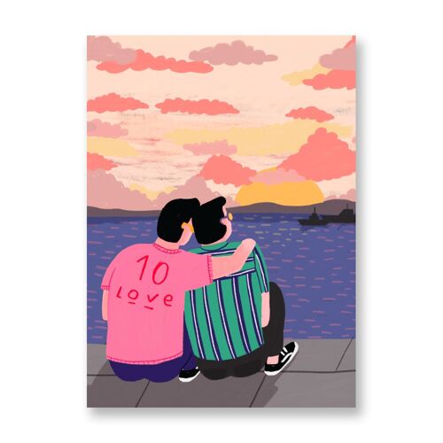 Love - Art Poster | Greeting Card