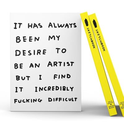 Sketchbook - Funny Gift - Be An Artist