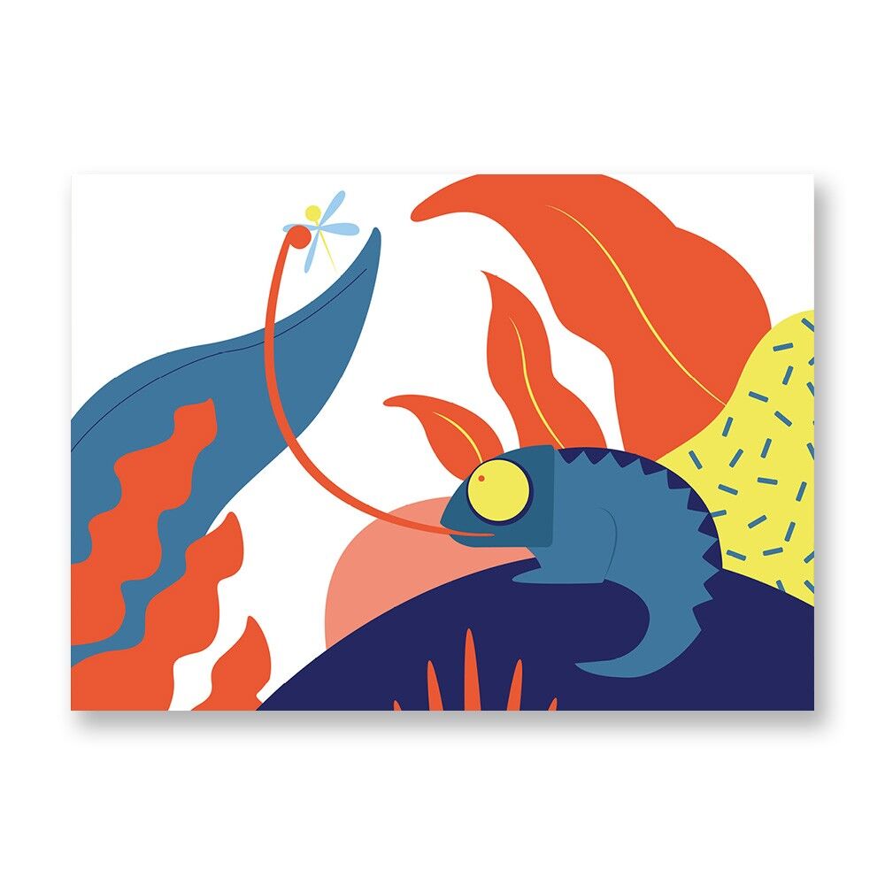 Enfants de la jungle : Jack'o - Affiche d'art | Carte de voeux