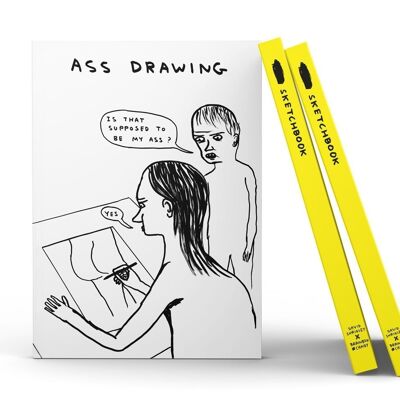 Album da disegno - Regalo divertente - Disegno del culo