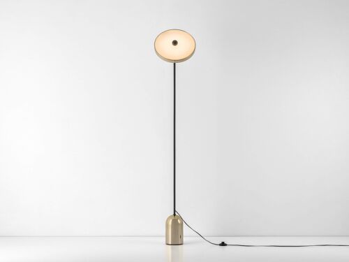 Brass Uplighter Floor Lamp