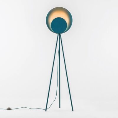 Lampadaire diffuseur en pin