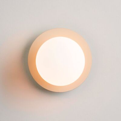 Sand Opal Disk Wall Light