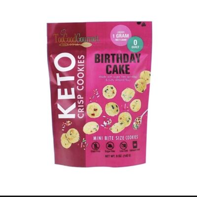 birthday keto cookies