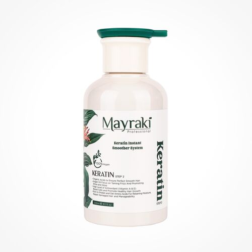 Mayraki Organic Hydrolyzed Keratin Instant Smoother System