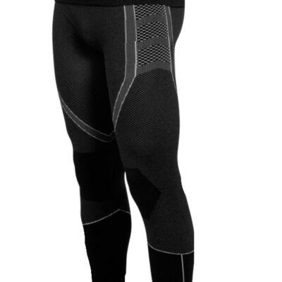 ENERGY black unisex thermal leggings