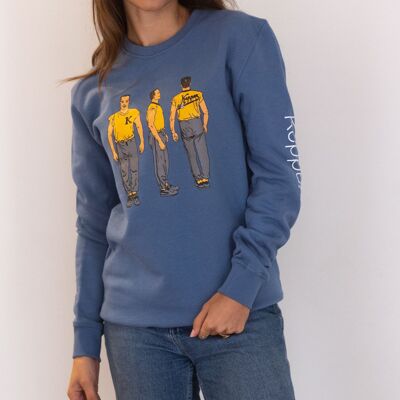 Blaues Original-Sweatshirt