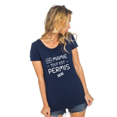 CAMISETA NAVY EN GRANNY TODO ESTÁ PERMITIDO