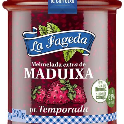 Mermelada extra de fresa de temporada