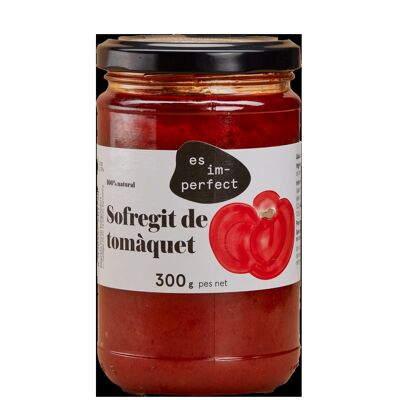 Salsa de sofrito de tomate imperfecto