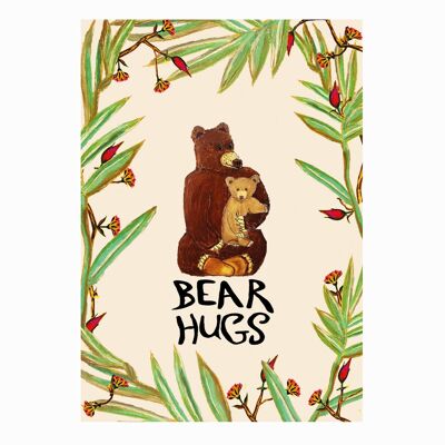 Carta degli abbracci dell'orso