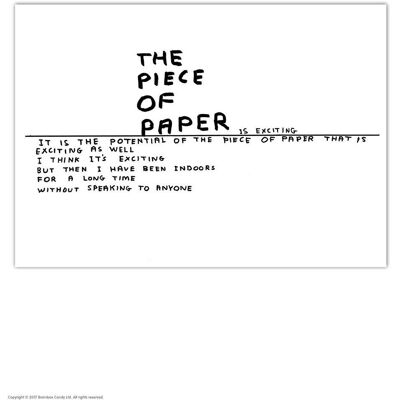 Postal - Impresión divertida A6 - Trozo de papel