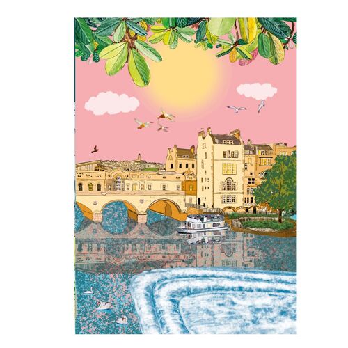 Pulteney Bridge Bath Card