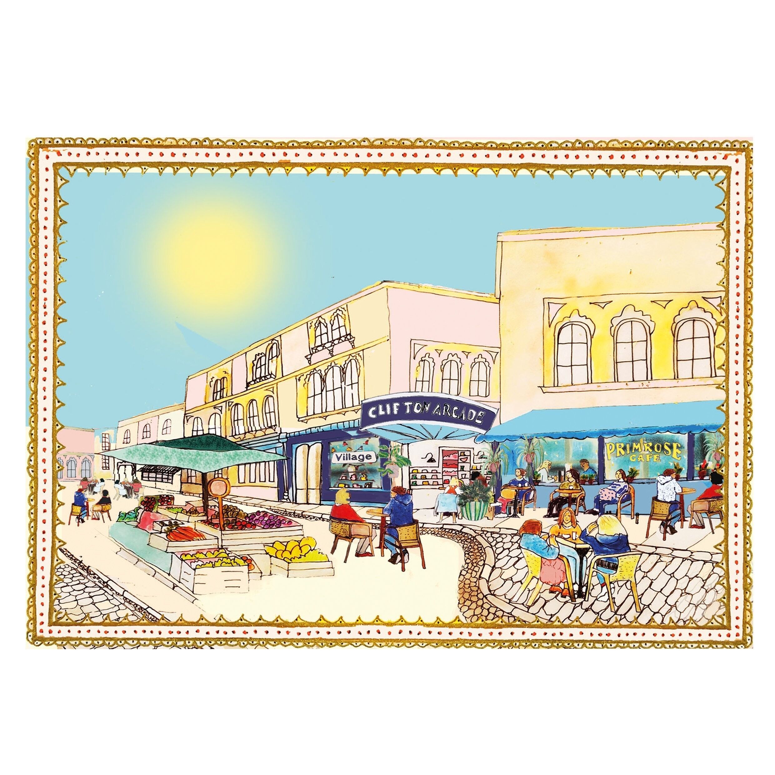 Primrose Cafe nel villaggio di Clifton Scheda