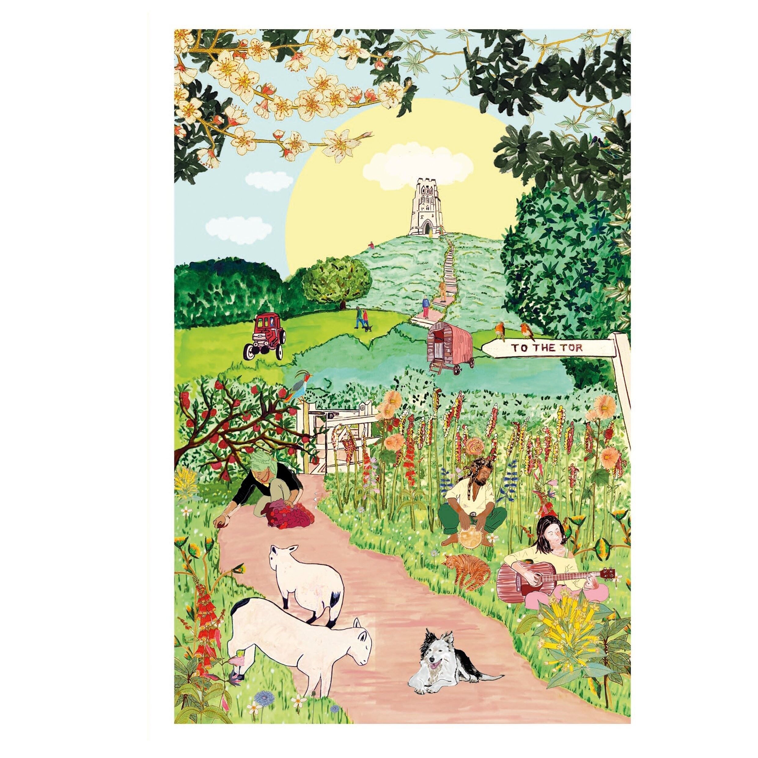 Carte Tor de Glastonbury