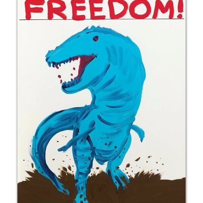 Postcard - Funny A6 Print - Freedom