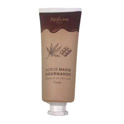 Scrub chanvre chocolat anti-cellulite