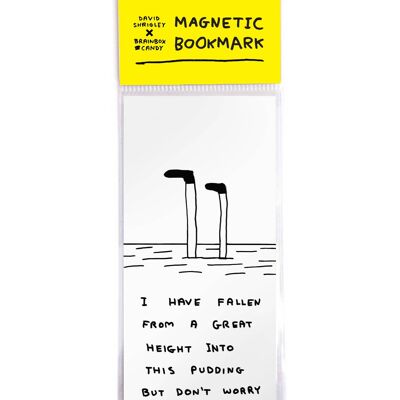 Bookmark - Funny Gift - Pudding Magnetic Bookmark