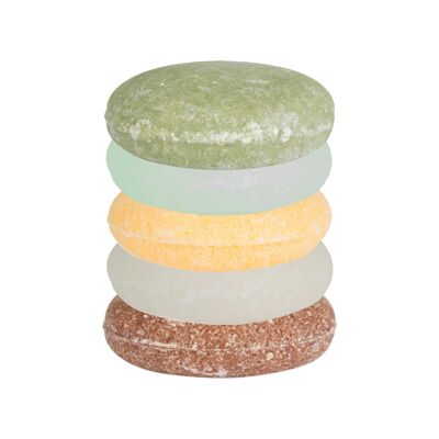 Natural and vegan solid shampoo kit